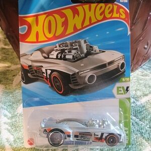 Mattel Hot Wheels Silver Sports Car